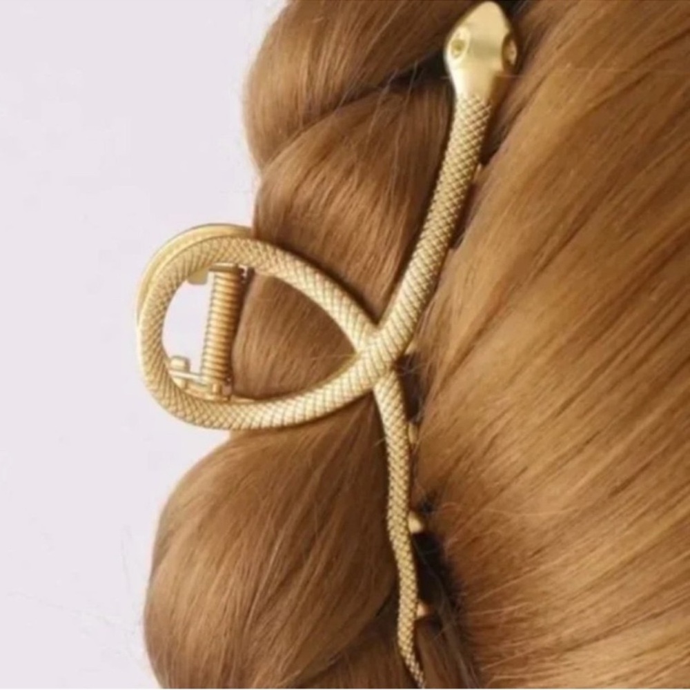 Large Snake Hair Clip Claw